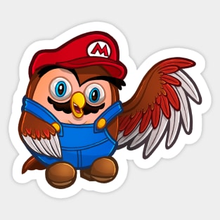 Super Mari-OWL Sticker